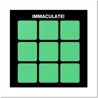 Immaculate Grid Posters and Art